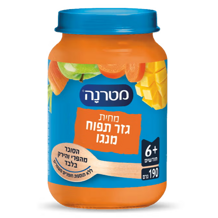 מחית מטרנה גזר תפוח ומנגו